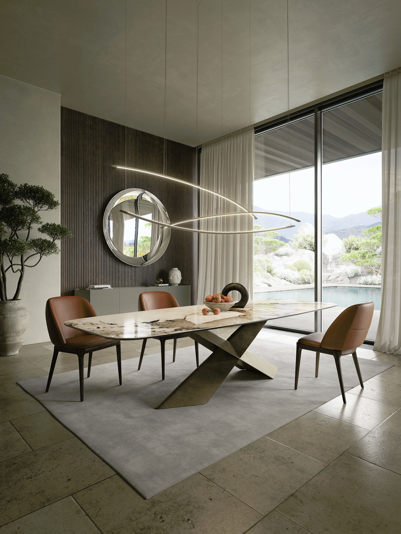 Cattelan Italia Tyron Keramik Table, view 2