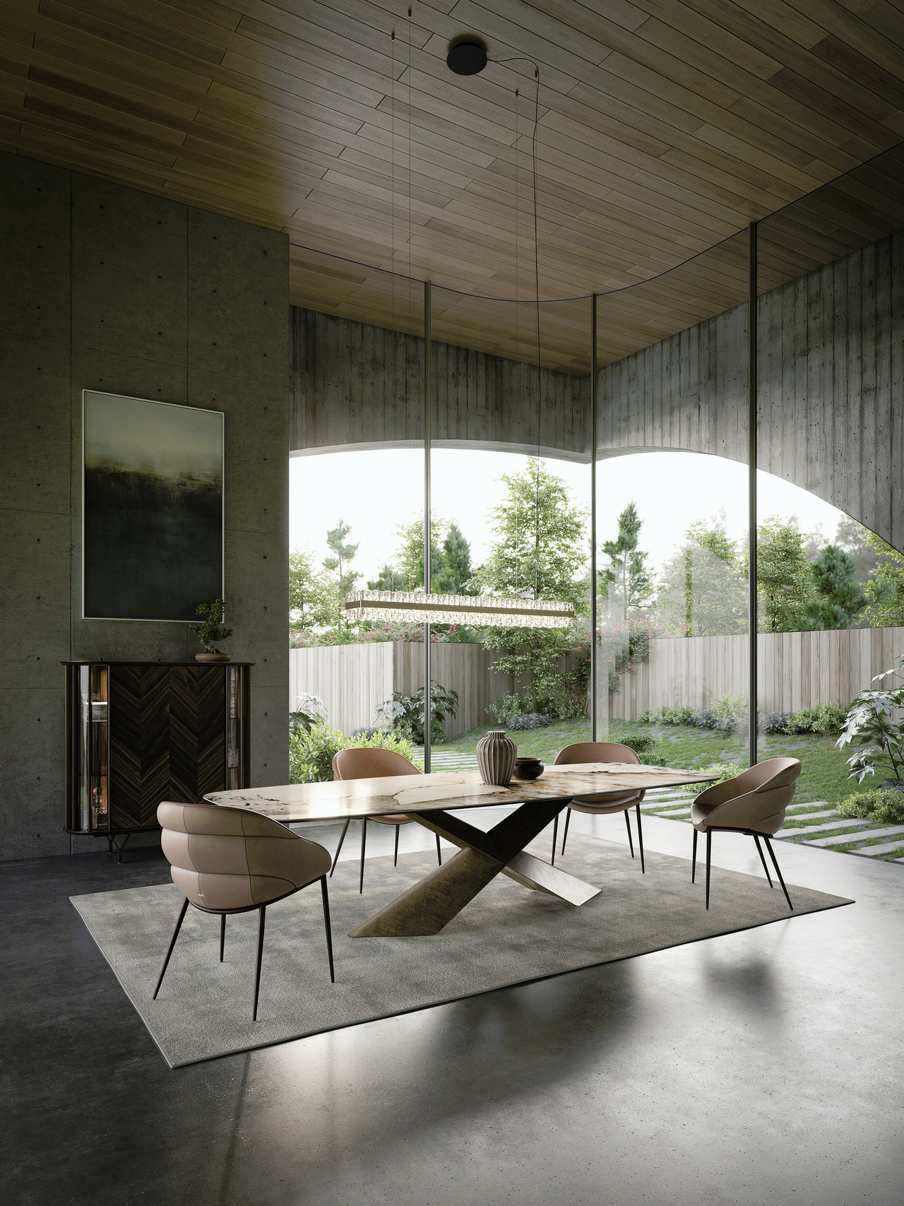 Cattelan Italia Tyron Keramik Table, view 3