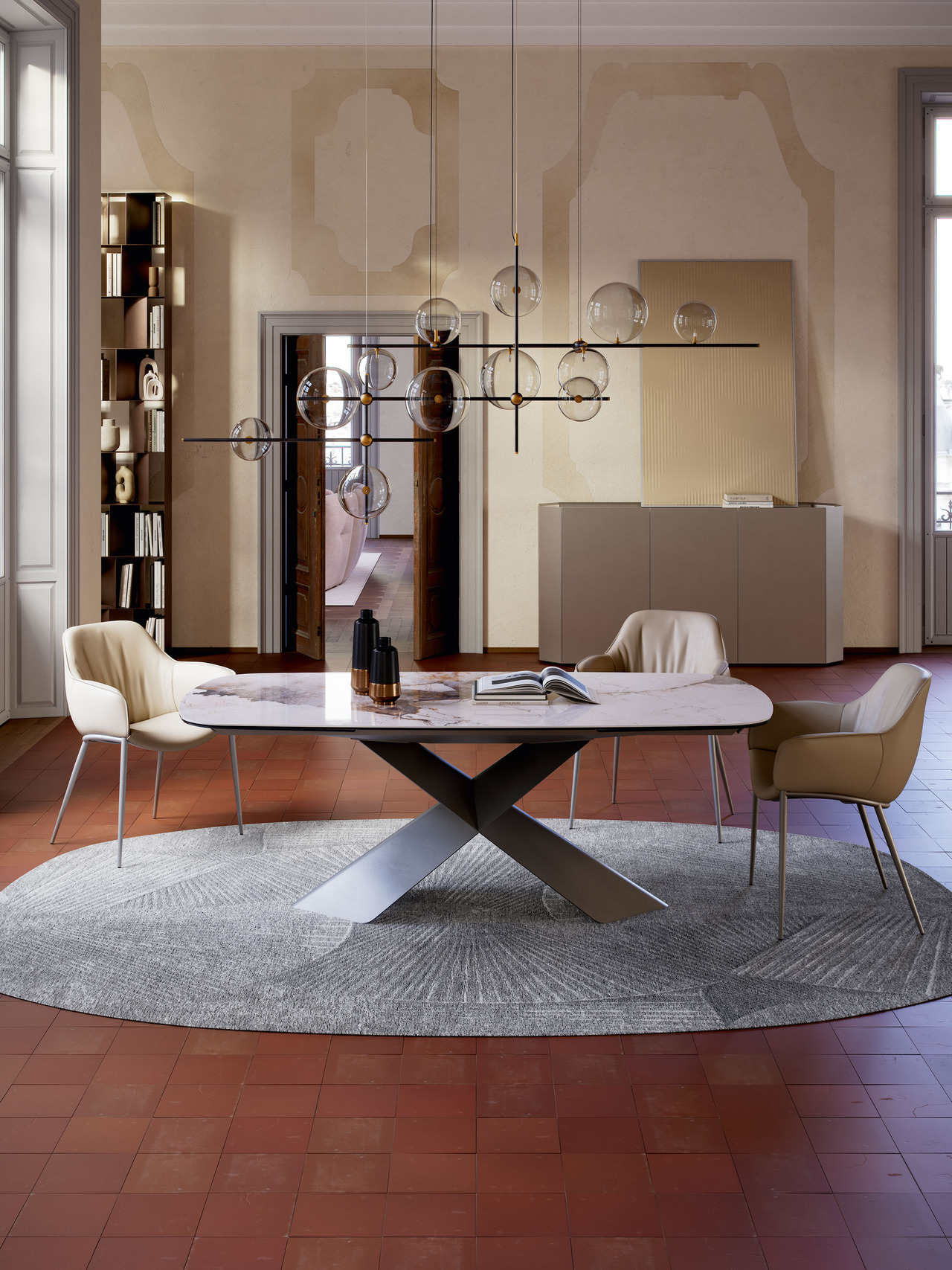 Cattelan Italia Tyron Keramik Drive Extendable Table, view 2