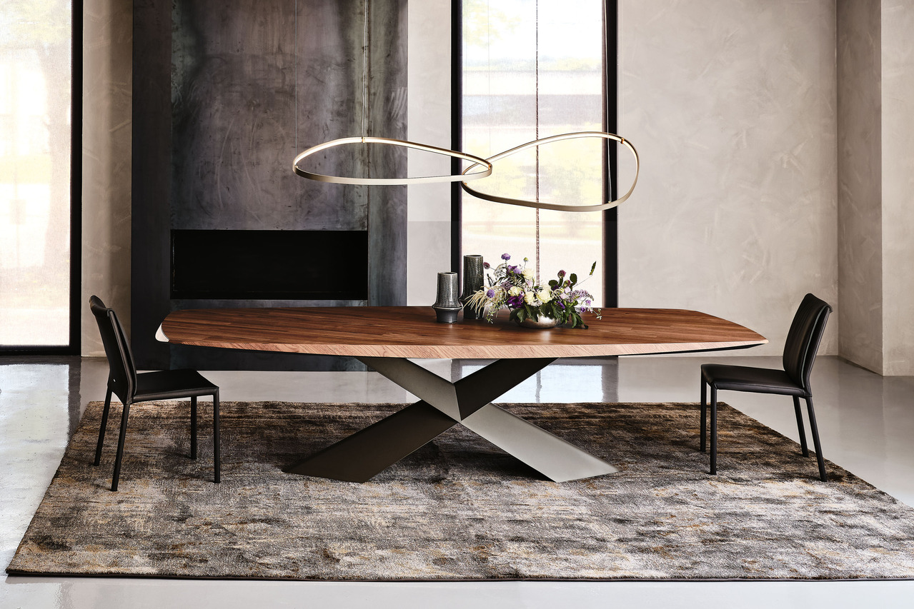 Cattelan Italia Tyron Wood Table, view 3