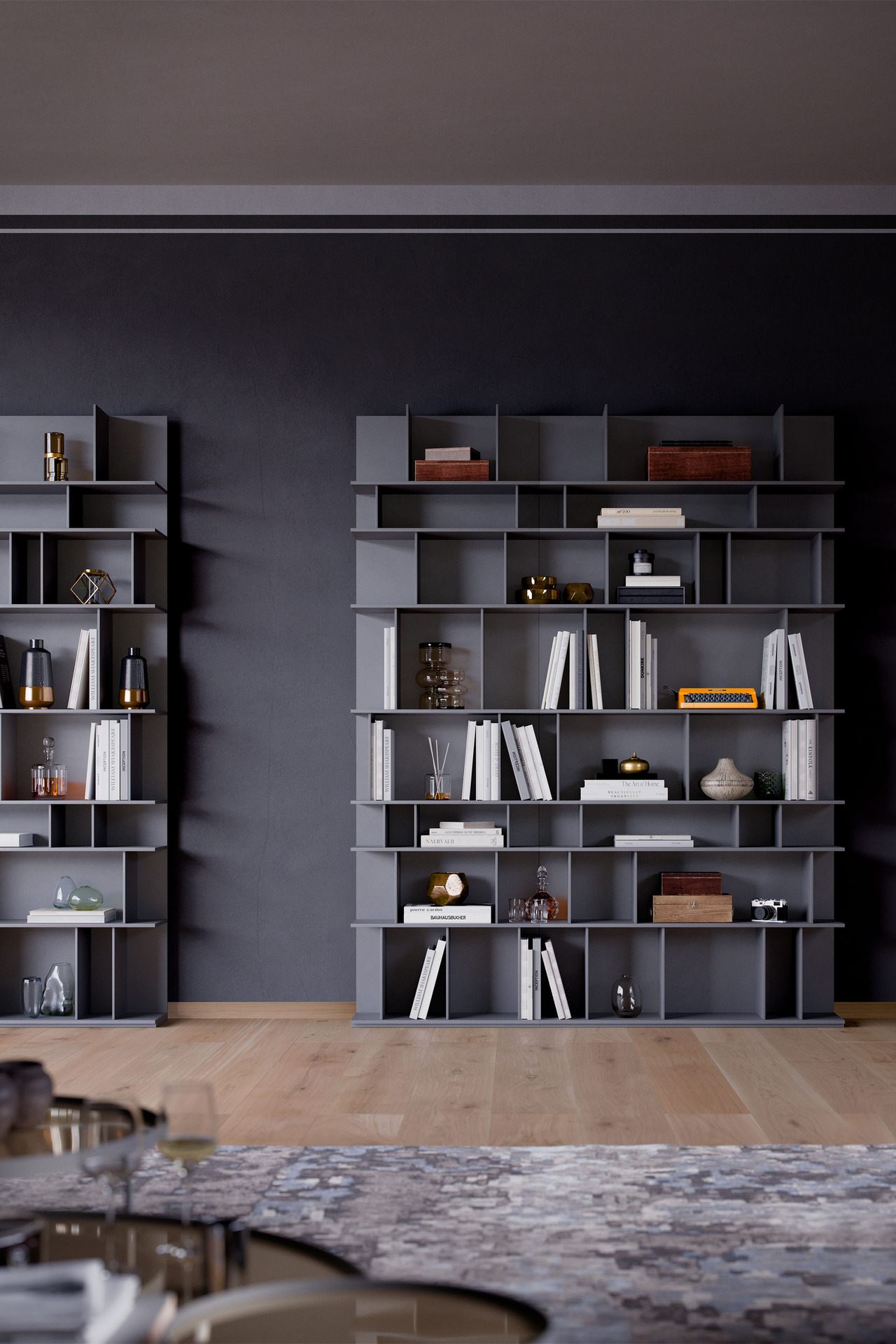 Cattelan Italia Wally Modular Bookcase, view 2
