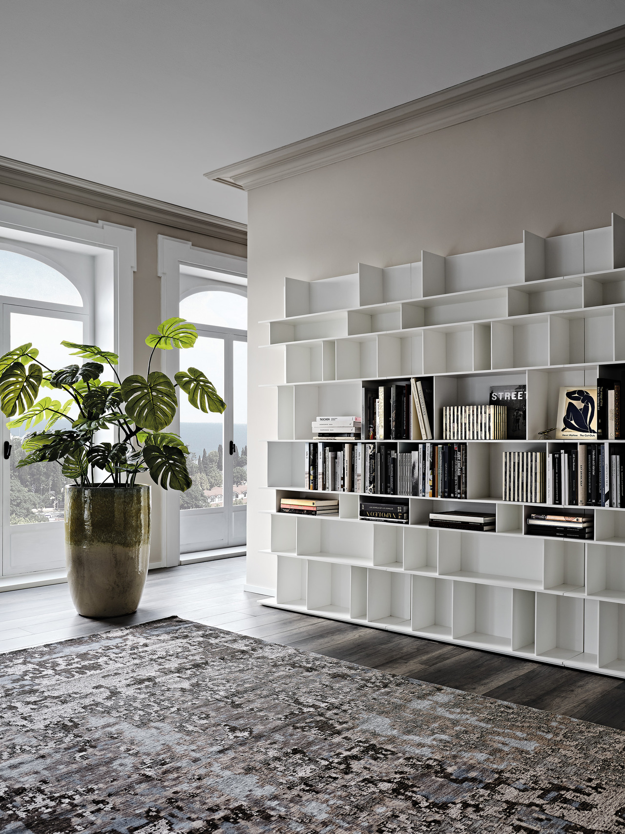 Cattelan Italia Wally Modular Bookcase, view 4