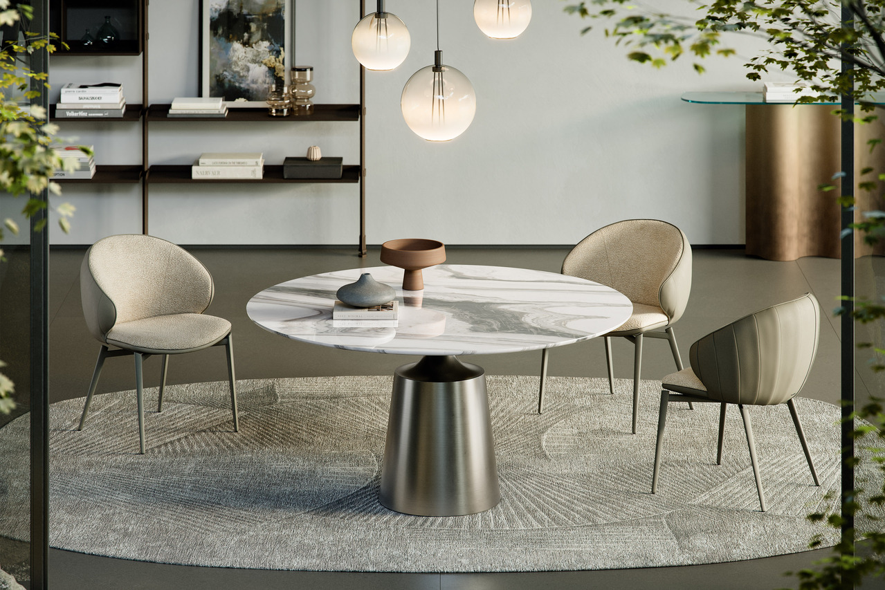 Cattelan Italia Yoda Marble Table, view 2