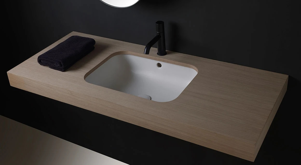 Ceramica Cielo EJLASPR Rectangular Undermount Sink