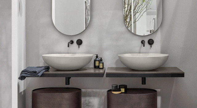 ECO Ø62 Countertop Basin by Ceramica Cielo