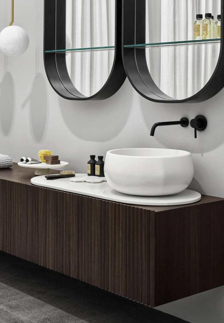 TINO h19 Countertop Basin | Ceramica Cielo, view 2