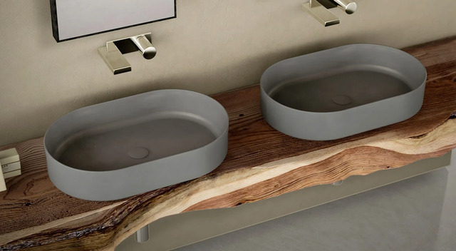 Shui Comfort Oval Basin 60 x 38, Ceramica Cielo