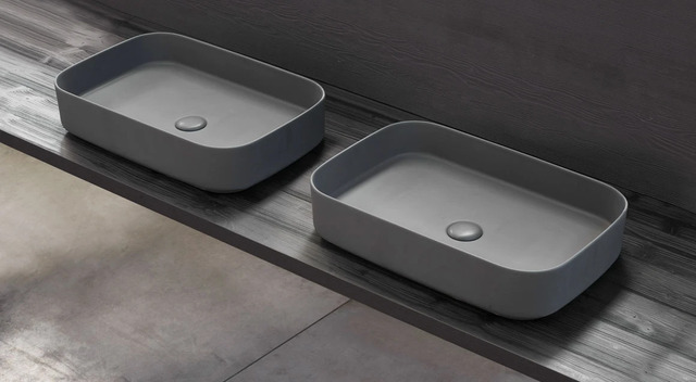 Shui Comfort 60 x 40 Rectangular Washbasin, Ceramica Cielo