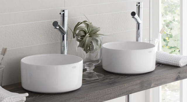 Minimo Ceramica Cielo Round Basin