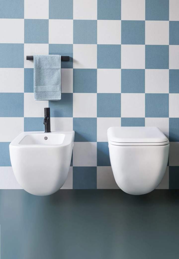 Wall-Hung Rimless Toilet, Ceramica Cielo (SHCOVSK), view 2