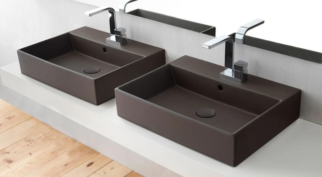 Rectangular 60 Washbasin by Ceramica Cielo