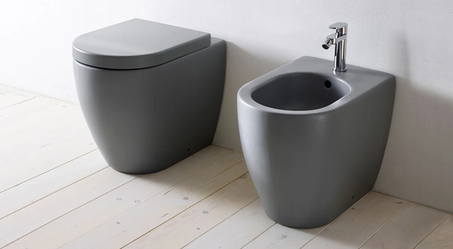 Back-to-Wall Toilet. Ceramica Cielo (SMVAS)