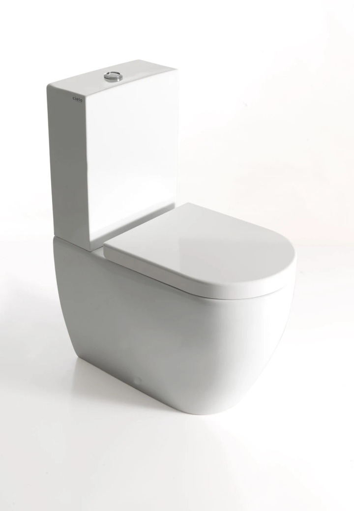 MINI Close-Coupled Toilet, Ceramica Cielo, view 2