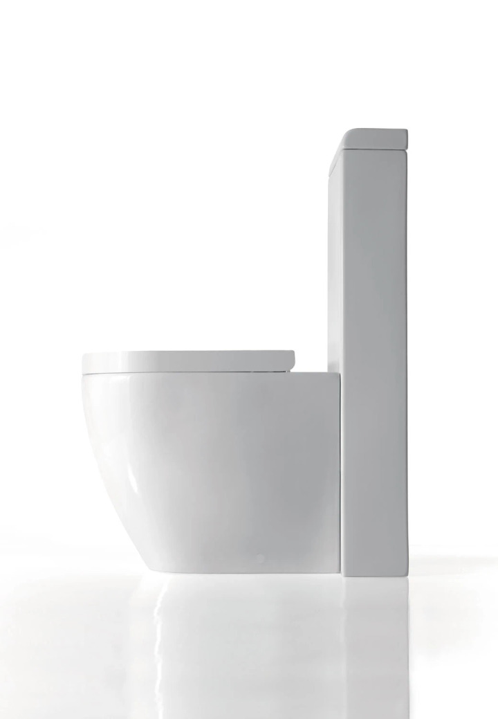 Ceramica Cielo Close-Coupled Toilet, view 2