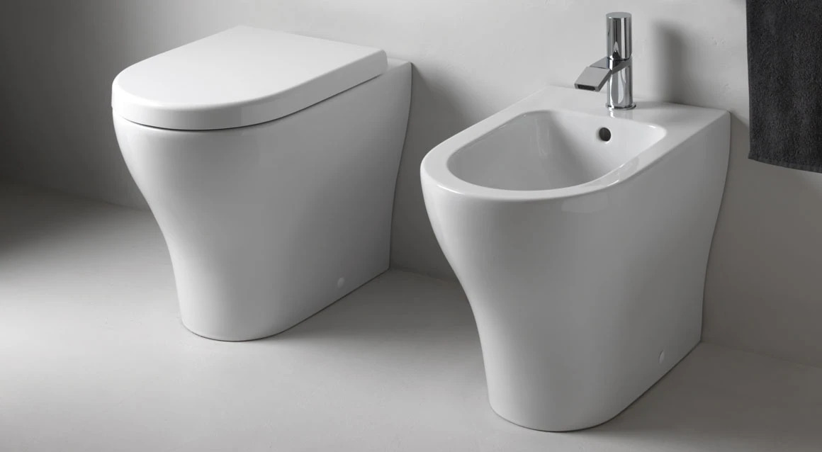 Back-to-Wall Toilet, Ceramica Cielo (EJVA)