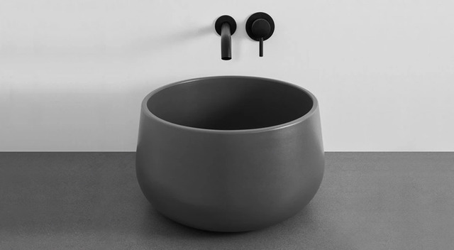 TINA h26 Countertop Basin, Ceramica Cielo