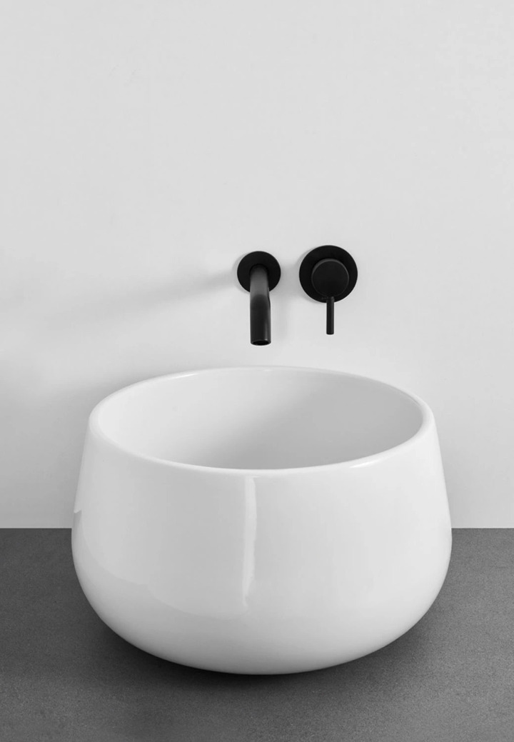 TINA h26 Countertop Basin, Ceramica Cielo, view 2