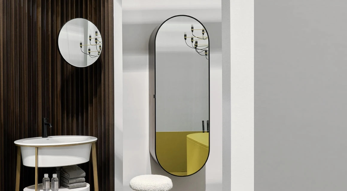Elio Mirror Cabinet by Ceramica Cielo