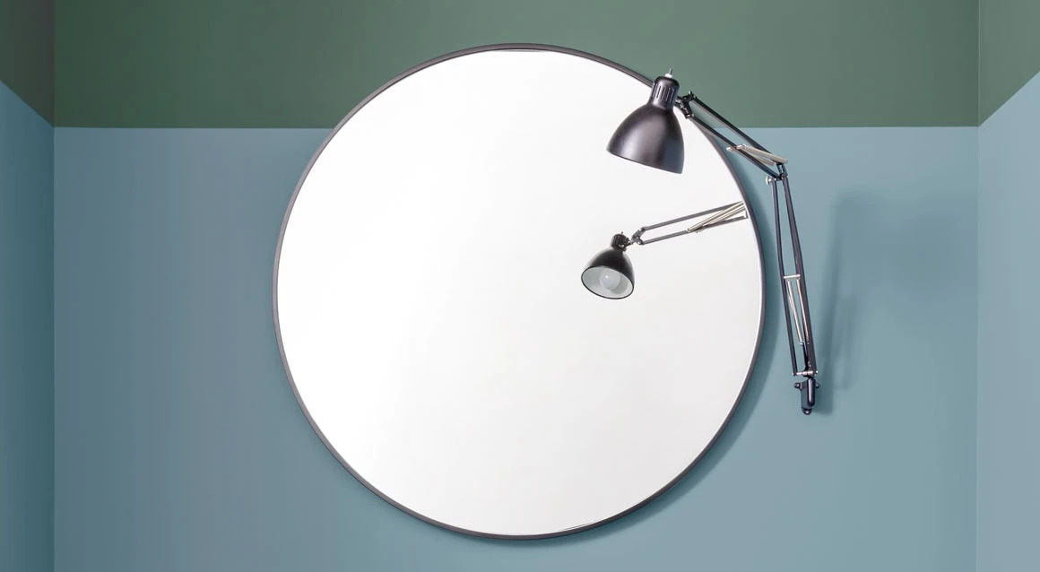 Round Mirror Ceramica Cielo