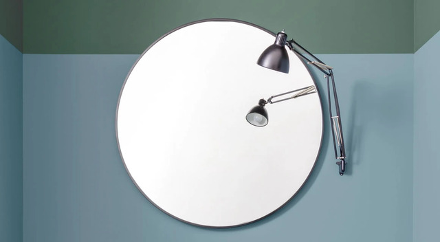 Round Mirror Ceramica Cielo