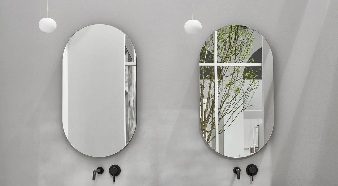 Ceramica Cielo Oval Mirror