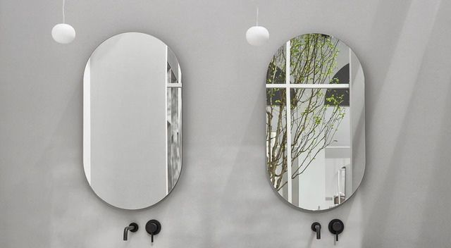 Ceramica Cielo Oval Mirror