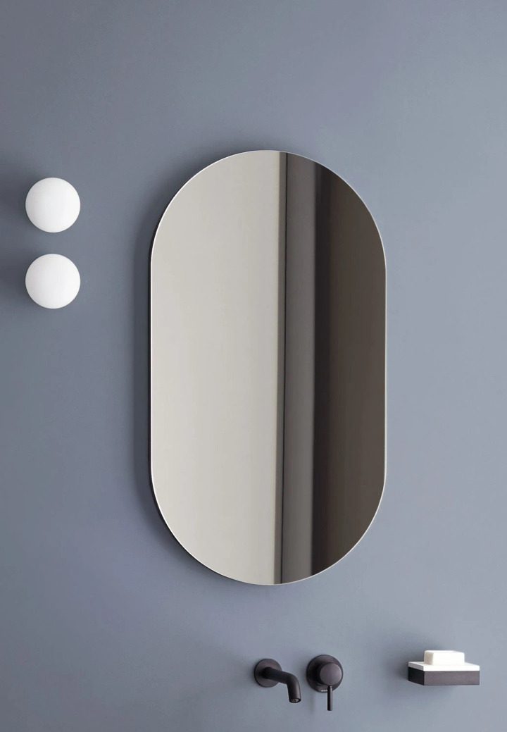 Ceramica Cielo Oval Mirror, view 2