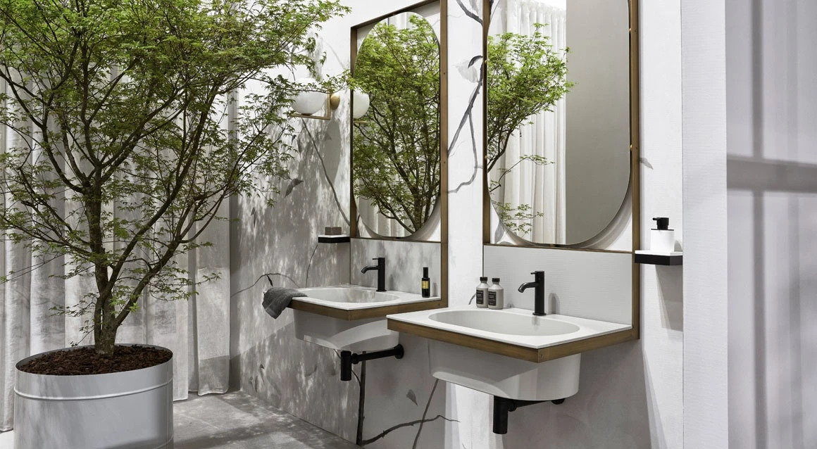 Elle Ovale Ceramica Cielo
