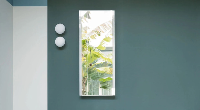 Argo Wall-Mounted Mirror, Ceramica Cielo
