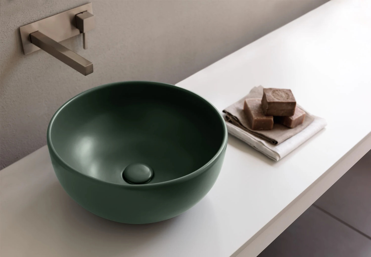 Ceramica Cielo Ø40 Countertop Basin Without Overflow, view 3