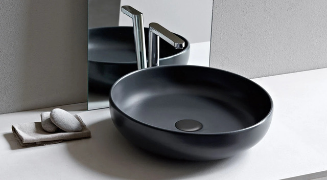 Ø45 Ceramica Cielo Countertop Basin Without Overflow