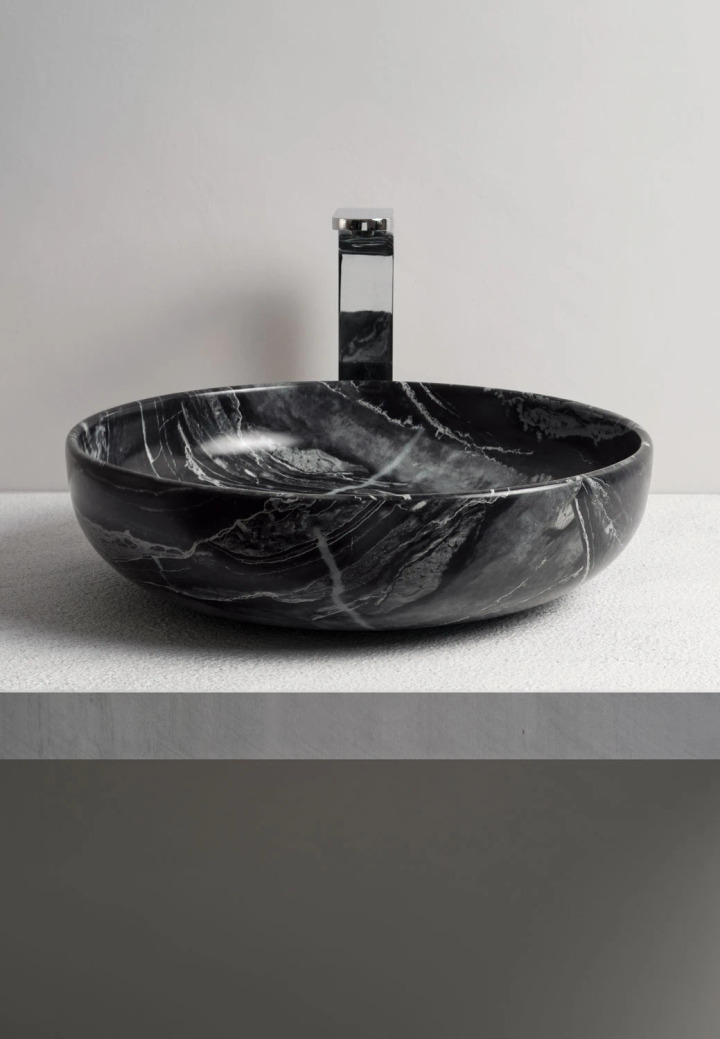 Ø45 Ceramica Cielo Countertop Basin Without Overflow, view 2