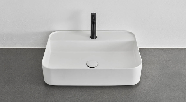 Shui Comfort Rectangular One-Hole Washbasin | Ceramica Cielo