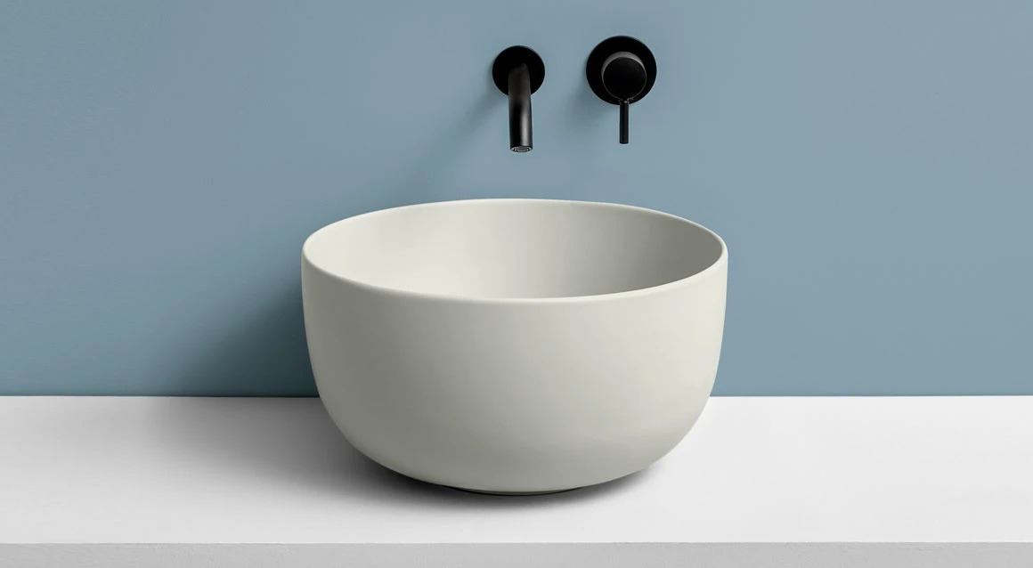 ERA Ø45 Countertop Basin, Ceramica Cielo, view 3