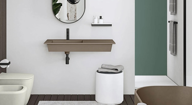 Ceramica Cielo 100 Wall-Mounted Washbasin