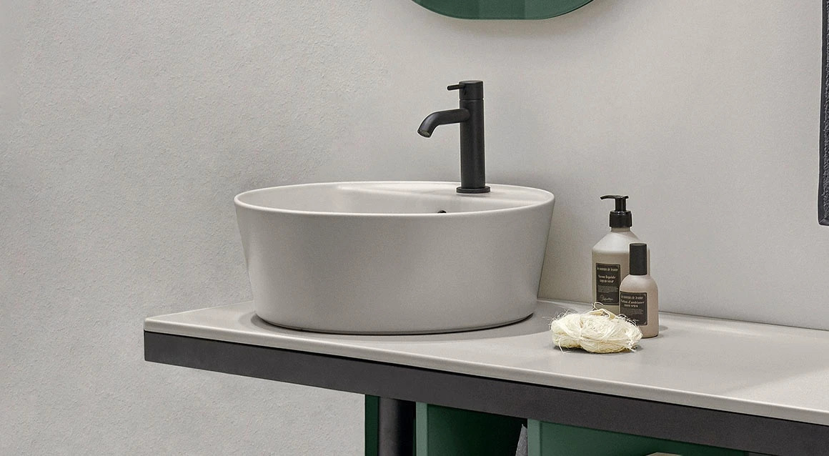 HANDY Countertop Washbasin by Ceramica Cielo (45 × 17 cm)