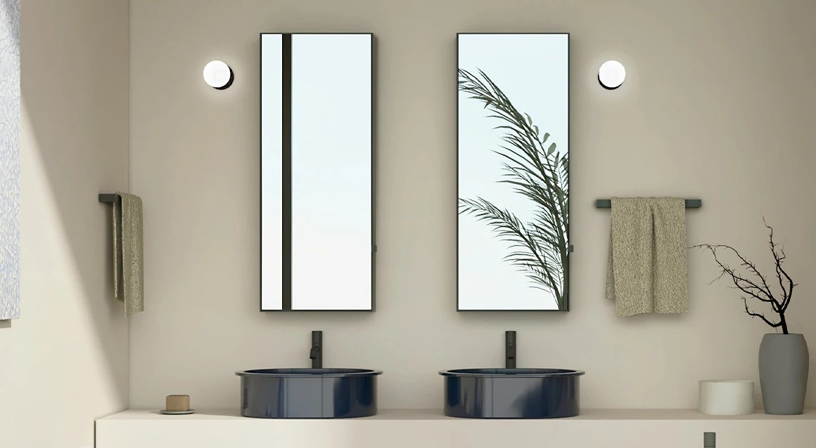 Catino 55 Oval Countertop Basin by Ceramica Cielo