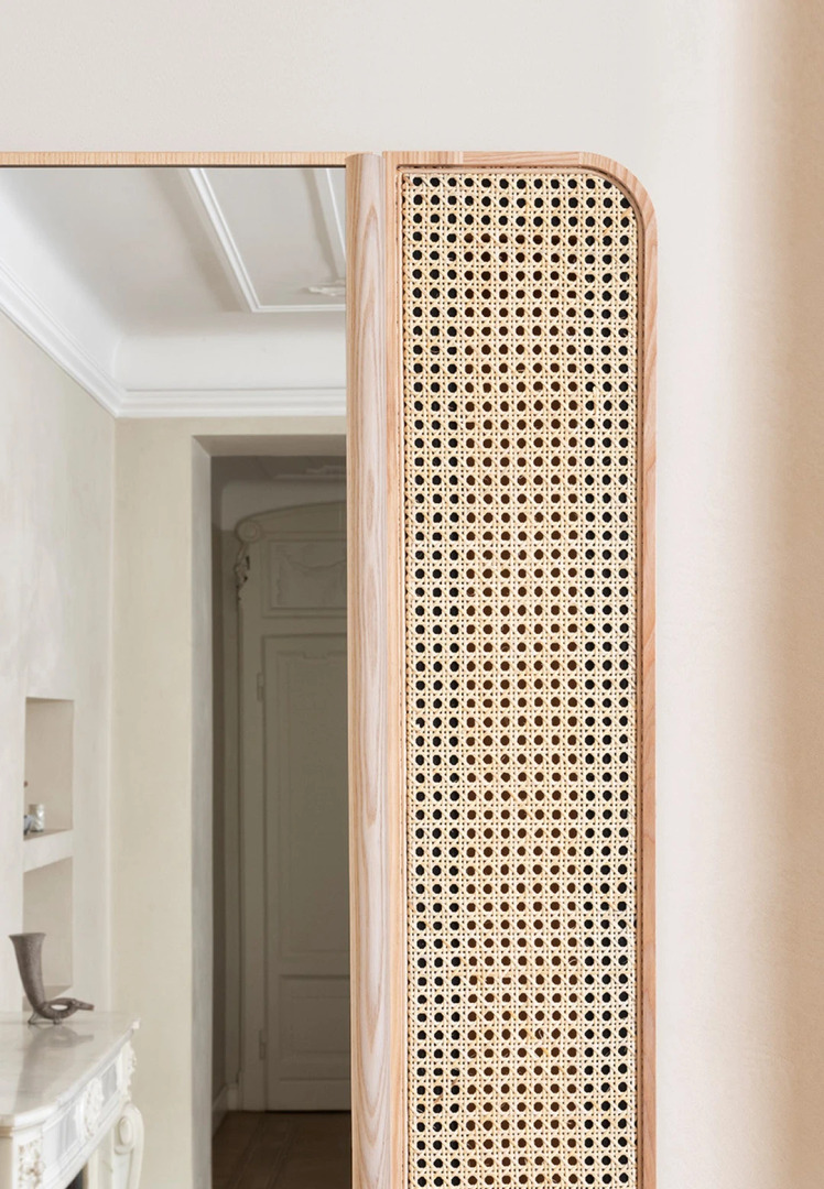 Marcel Mirror by Ceramica Cielo, view 3