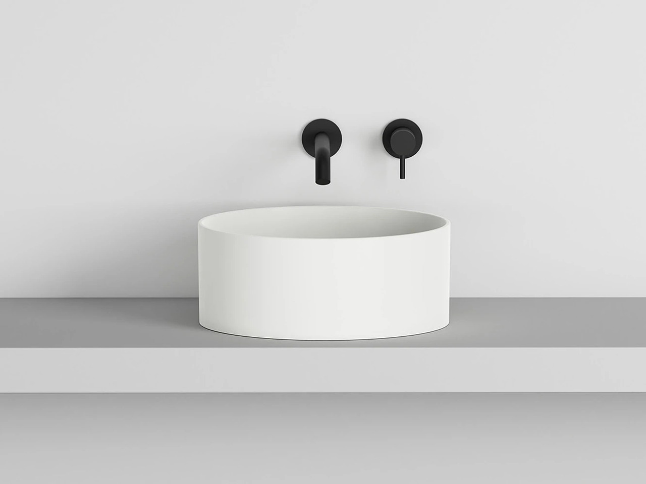 Theo Ceramica Cielo Round Washbasin