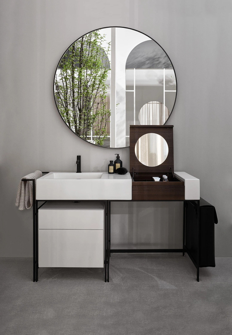 Narciso Ceramica Cielo Dressing Table, view 2