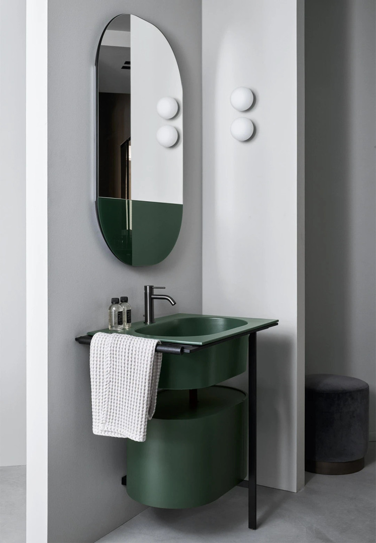 Kyros Sink with Vanity Unit, Ceramica Cielo, view 4
