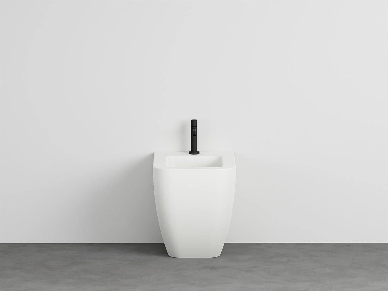 Back-to-Wall Bidet with One Tap Hole, Ceramica Cielo (SHCOBI)