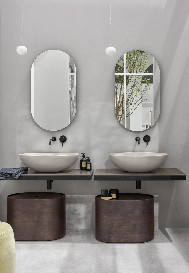 ECO Ø62 Countertop Basin by Ceramica Cielo, view 4