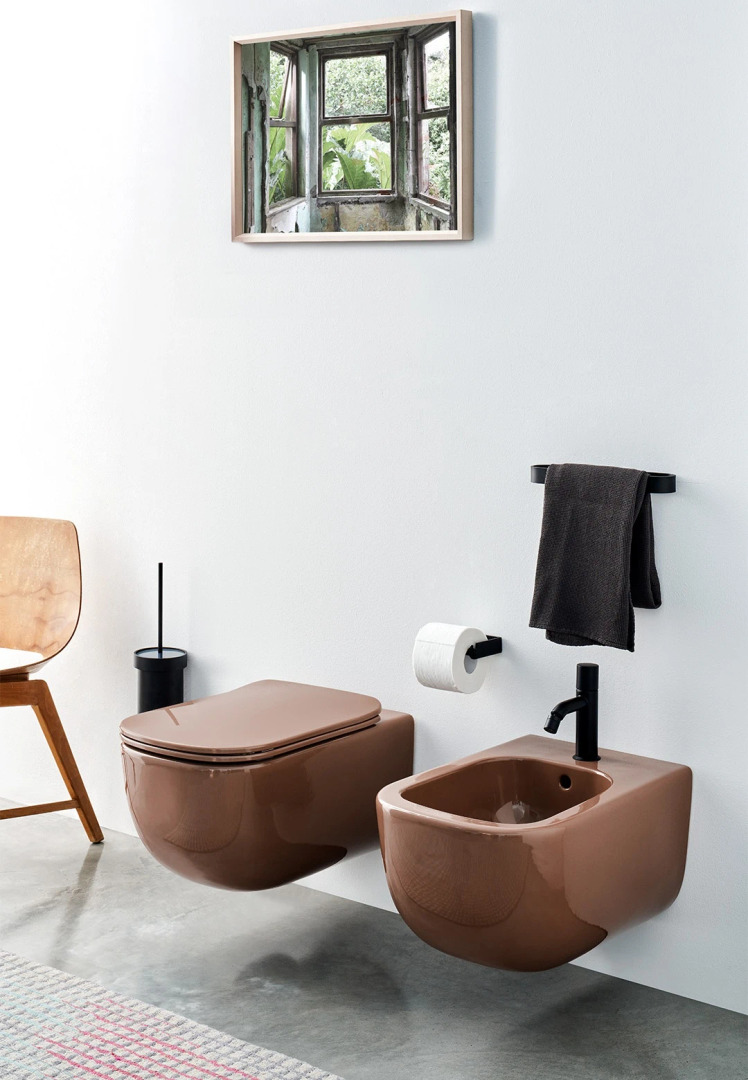 Era One-Hole Wall-Hung Bidet | Ceramica Cielo, view 3