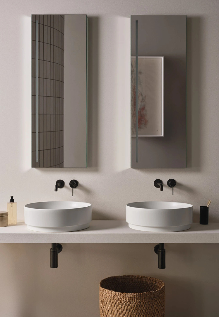Mare 45 Round Sink by Ceramica Cielo, view 2