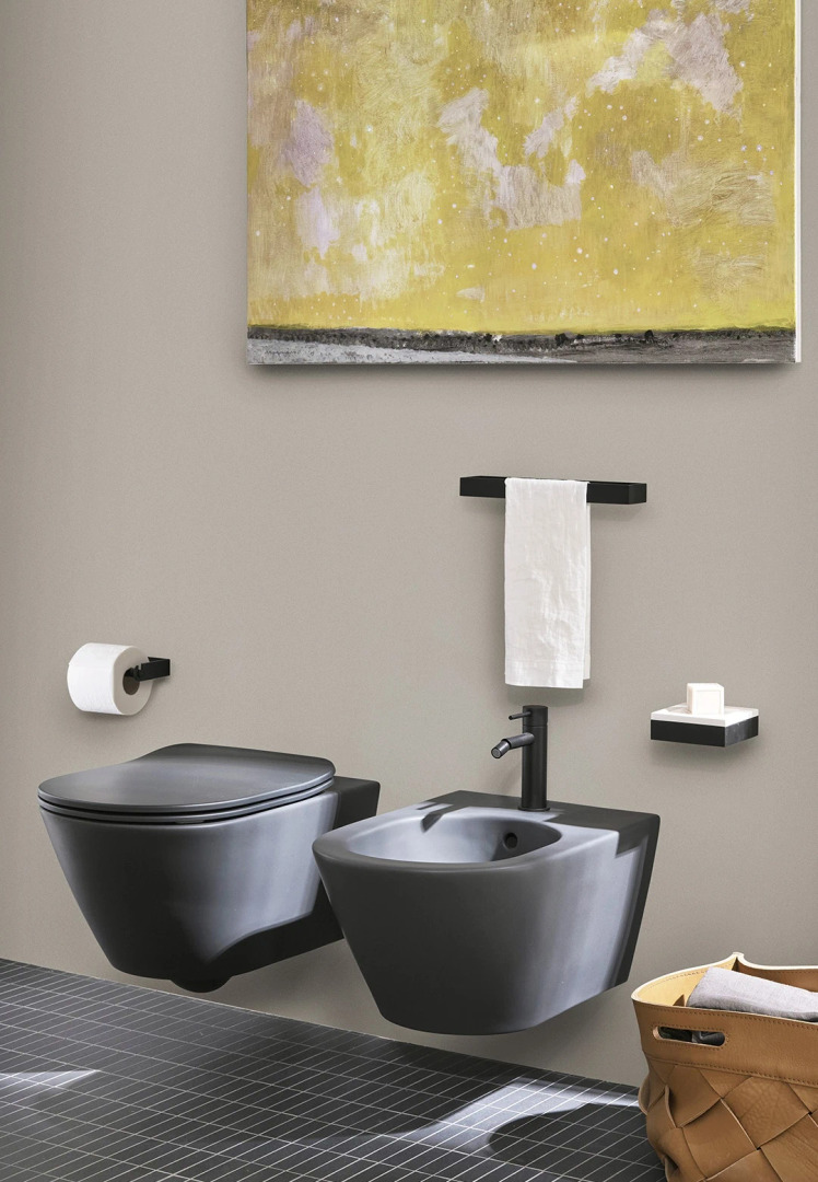 Mare Ceramica Cielo Wall-Hung Bidet, view 3