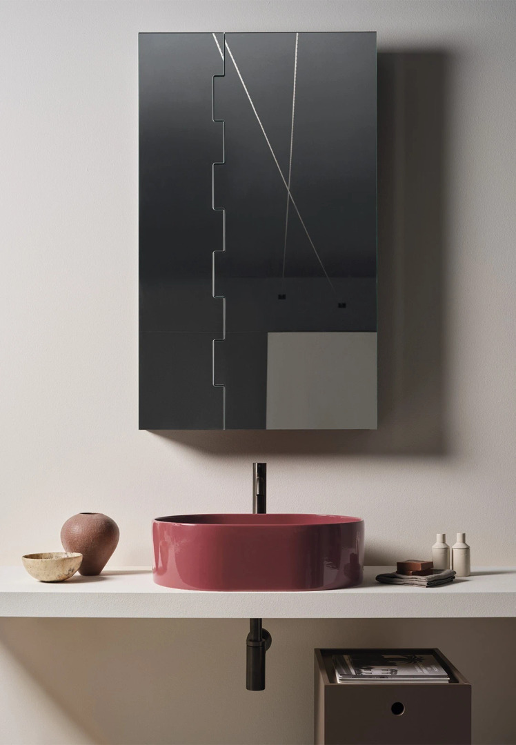 Oval Ceramica Cielo Washbasin, view 4