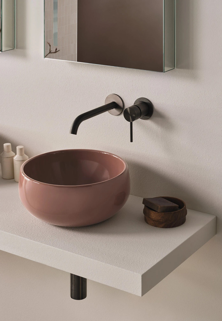 Tino Mini Ceramica Cielo Countertop Basin, view 3