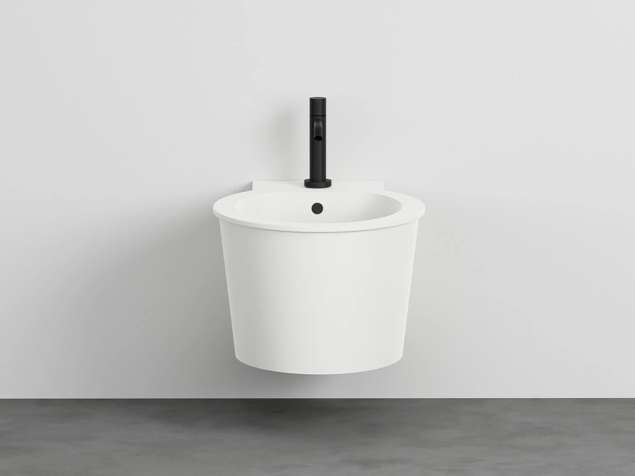 Catino Wall-Hung Bidet with One Tap Hole | Ceramica Cielo, view 4