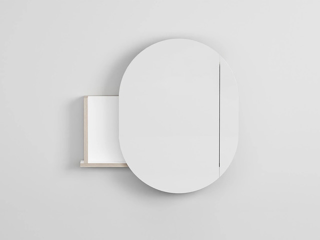 Theo Right-Hand Mirror by Ceramica Cielo